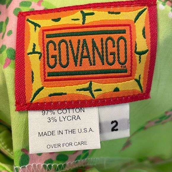 GOVANGO VINTAGE PREPPY SHIFT DRESS - Picture 4 of 4